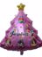 Picture of 30" Princess Christmas Tree Disney Super Shape Helium Foil Balloon Party Star