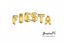 Picture of FIESTA Letters 16 Inch 40 cm Foil Balloons Party Fun Celebration