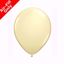 Picture of 11" IVORY SOLID COLOUR LATEX BALLOONS (50)